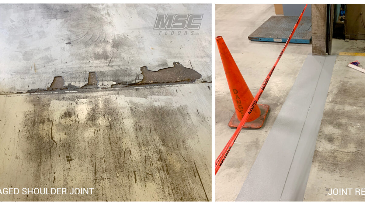 Concrete Repair in Industrial Facility