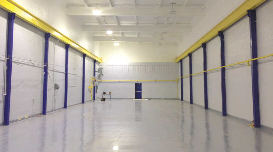 Industrial Painting and Flooring in Cold Storage Facility