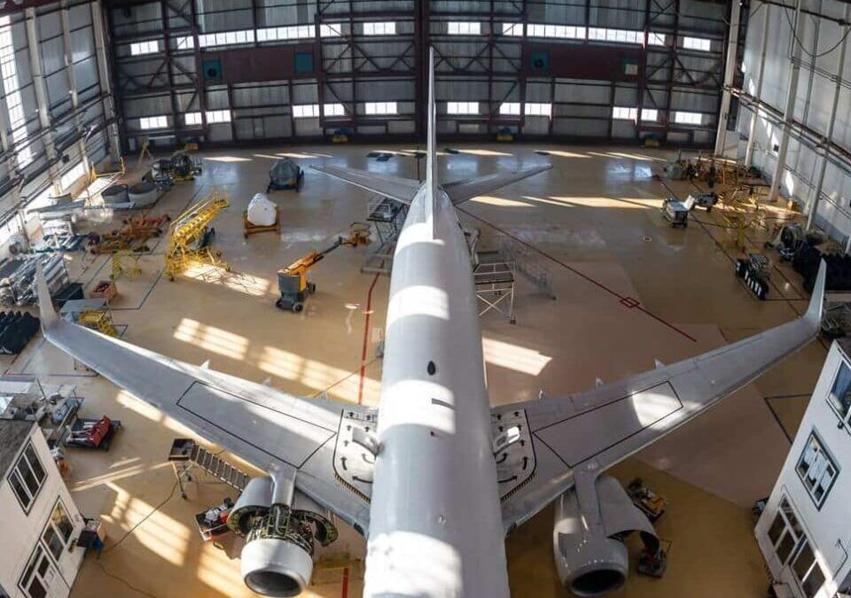 Aeroplane Hangar Flooring by MSC Floors in Michigan, Ohio & Indiana