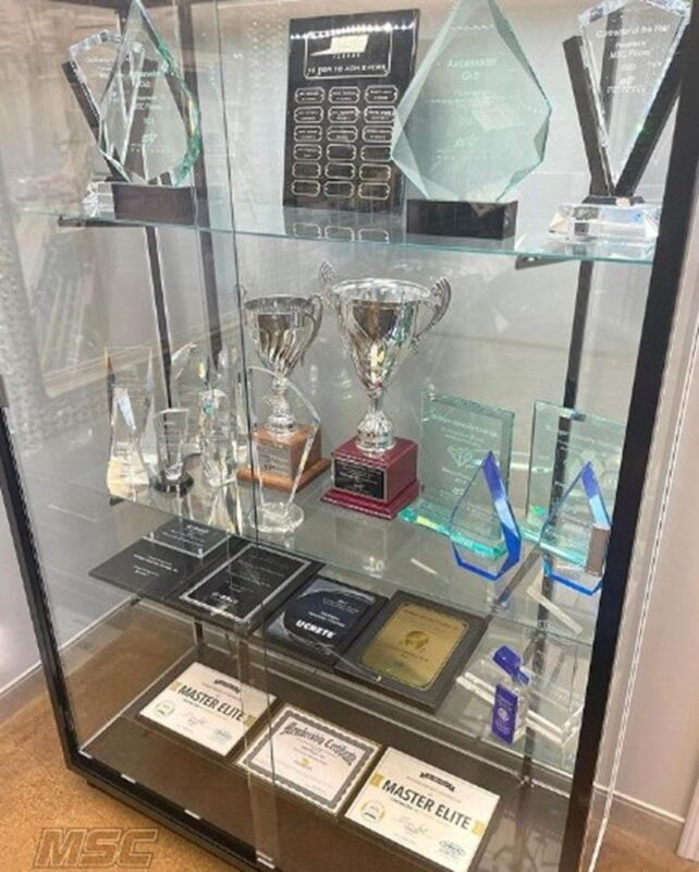 Awards Received by MSC Floors in Michigan, Ohio & Indiana