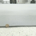 Example of the thickness of Urethane Cement Coating