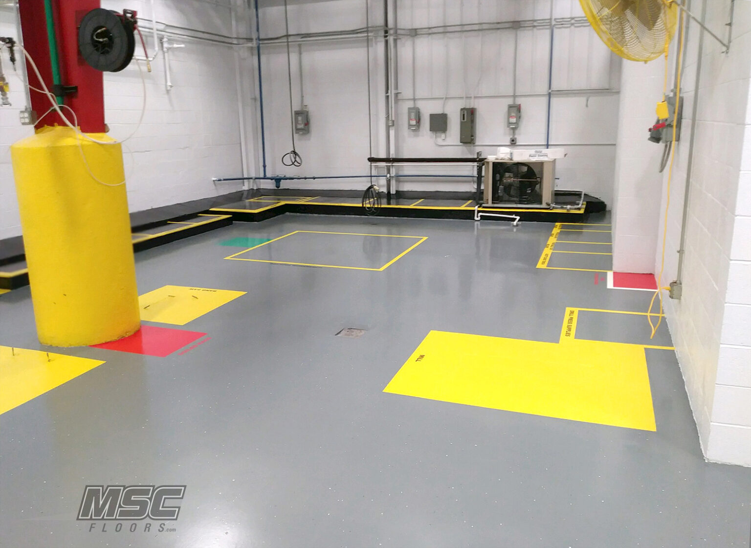 5S Floor Marking Guidelines in MI, OH and IN