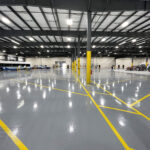 Epoxy Flooring In Bus Terminal