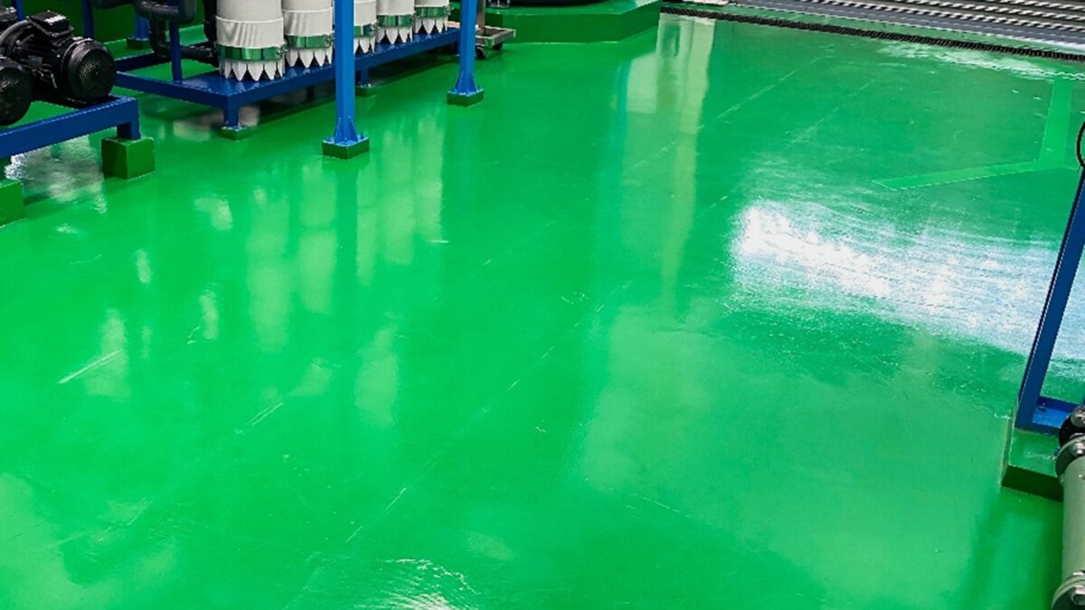 Seamless Industrial Flooring Installation