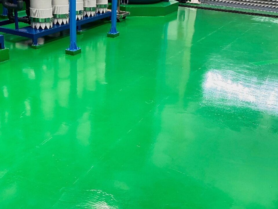 Seamless Industrial Flooring Installation