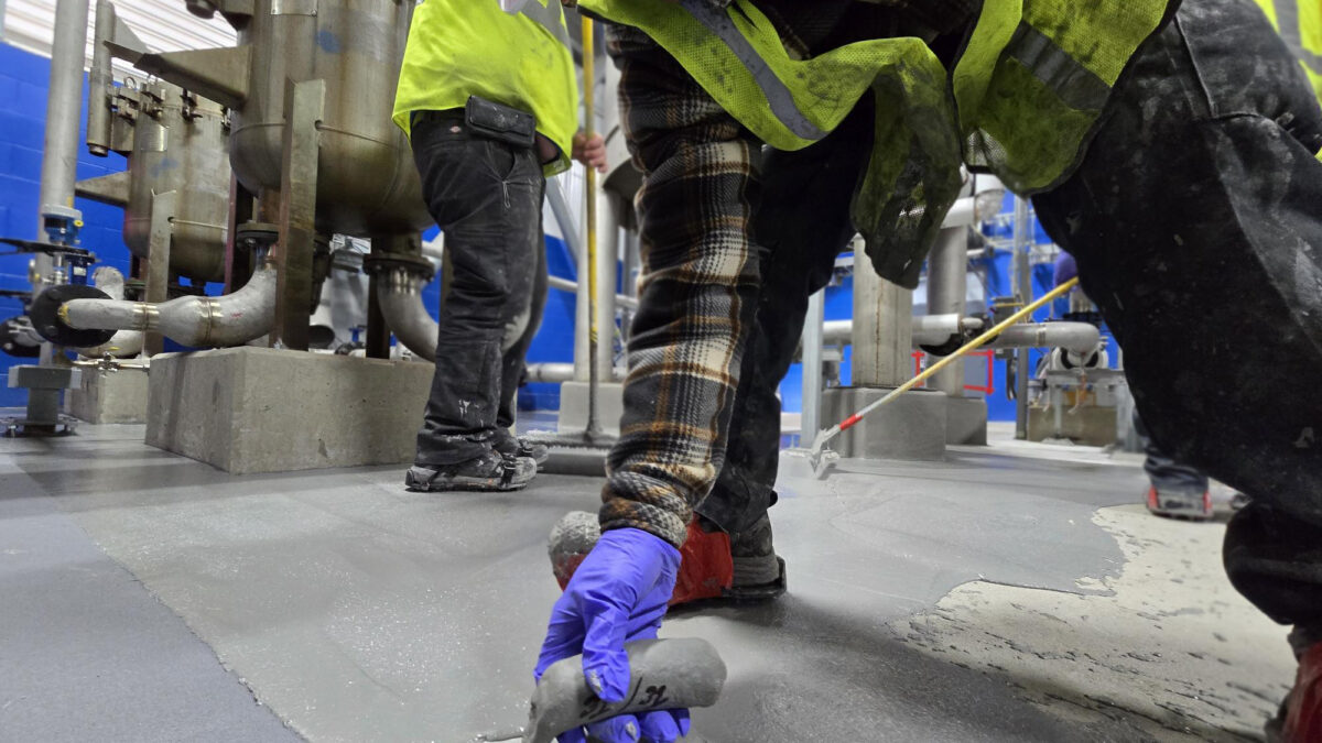 Urethane Cement Flooring Hand Trowel
