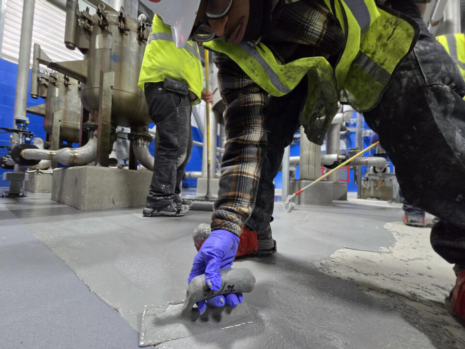 Urethane Cement Flooring Hand Trowel